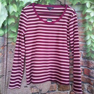 Striped Long Sleeve Top